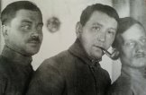 Гашек с товарищами в Киеве (в редакции журнала "Чехослован") (ок. 1917)